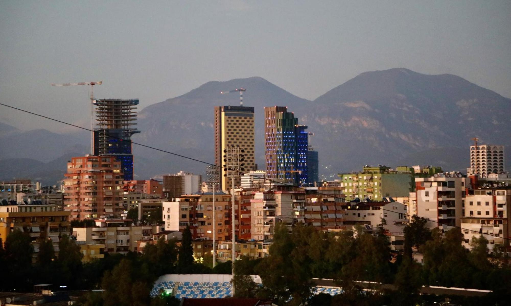 Apartment View By Tirana